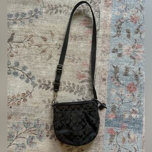 Black Coach Crossbody Bag